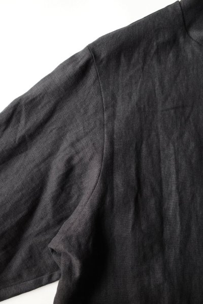 画像2: FOLL       wet linen track jacket・black