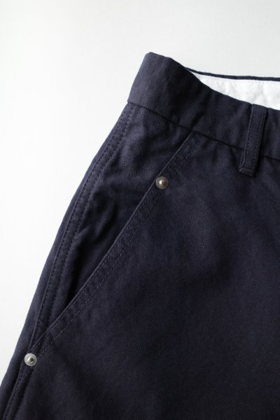 画像3: FOLL       cotton linen duck wardrobe chino・navy