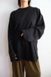 画像1: Mediam       Big Sleeve Long Tee・Black (1)