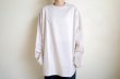 画像12: Mediam       Big Sleeve Long Tee・Smoke (12)