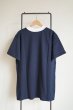 画像2: VOTE MAKE NEW CLOTHES       BI COLOR S/S T SHIRT・navy (2)