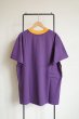 画像2: VOTE MAKE NEW CLOTHES       BI COLOR S/S T SHIRT・purple (2)
