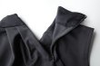 画像13: HOUGA       wave sleeveless tops・BLACK (13)