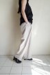 画像19: HOUGA       wave sleeveless tops・BLACK (19)