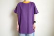 画像6: VOTE MAKE NEW CLOTHES       BI COLOR S/S T SHIRT・purple (6)