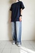 画像10: VOTE MAKE NEW CLOTHES       BI COLOR S/S T SHIRT・navy (10)
