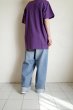 画像12: VOTE MAKE NEW CLOTHES       BI COLOR S/S T SHIRT・purple (12)