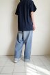 画像12: VOTE MAKE NEW CLOTHES       BI COLOR S/S T SHIRT・navy (12)