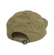 画像2:  GARBAGE      SOFT BRIM 6 PANEL CAP (BIG PEACE)・DK.OLIVE×WHITE EMB (2)