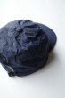画像6:  GARBAGE      SOFT BRIM 6 PANEL CAP (BIG PEACE)・NAVY×WHITE EMB (6)