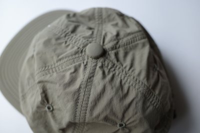 画像3:  GARBAGE      SOFT BRIM 6 PANEL CAP (BIG PEACE)・DK.OLIVE×WHITE EMB