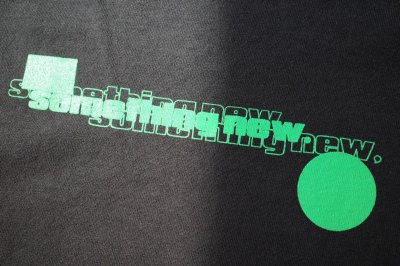 画像3: renewces       "docking T-sh in different sizes"・black×lime green