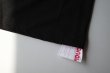 画像5: renewces       "front switching embroidery T-sh"・black×tricolr NOTHING (5)