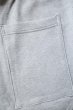 画像5: renewces       "combi shorts of different materials"・wht.blue×grey (5)