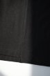 画像4: renewces       "front switching embroidery T-sh"・black×tricolr NOTHING (4)