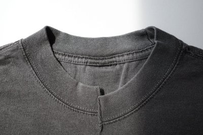 画像1: renewces       "front switching embroidery T-sh"・shadow×monotone MATTERS