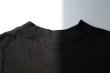 画像6: renewces       "front switching embroidery T-sh"・black×tricolr NOTHING (6)