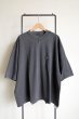 画像1: renewces       "front switching embroidery T-sh"・shadow×monotone MATTERS (1)