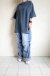 画像11: renewces       "different lengths for front&back T-sh"・blue (11)
