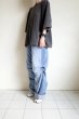 画像11: renewces       "front switching embroidery T-sh"・shadow×monotone NOTHING (11)