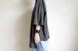 画像8: renewces       "different lengths for front&back T-sh"・off black (8)