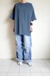 画像10: renewces       "different lengths for front&back T-sh"・blue (10)