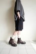 画像11: renewces       "combi shorts of different materials"・black×corduroy (11)