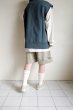 画像14: NEXUSVII.       DAMAGED CREW VEST・FADE GREEN (14)