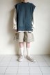 画像11: NEXUSVII.       DAMAGED CREW VEST・FADE GREEN (11)