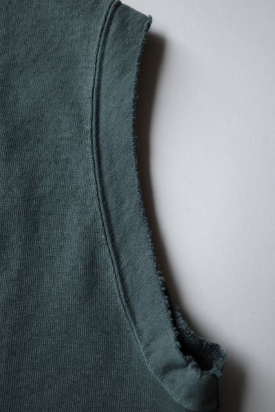 画像3: NEXUSVII.       DAMAGED CREW VEST・FADE GREEN