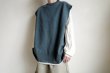 画像15: NEXUSVII.       DAMAGED CREW VEST・FADE GREEN (15)