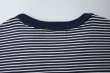 画像5: FOLL       wardrobe border tee・navy (5)