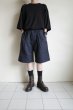 画像7: FOLL       summer wool wardrobe baggy shorts・stripe (7)