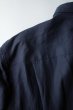画像6: FOLL       ramie oxford authentic daily shirt・navy (6)