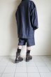 画像11: FOLL       ramie oxford authentic daily shirt・navy (11)
