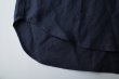 画像4: FOLL       ramie oxford authentic daily shirt・navy (4)