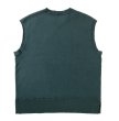 画像2: NEXUSVII.       DAMAGED CREW VEST・FADE GREEN (2)