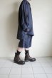 画像10: FOLL       ramie oxford authentic daily shirt・navy (10)
