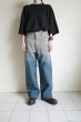 画像9: FOLL       gradation bleach&dyed wardrobe jeans・gray blue (9)