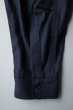画像5: FOLL       ramie oxford authentic daily shirt・navy (5)