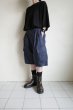 画像10: FOLL       ramie oxford baggy shorts・navy (10)