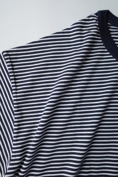 画像2: FOLL       wardrobe border tee・navy