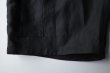 画像3: FOLL       ramie oxford baggy shorts・black (3)