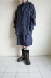 画像9: FOLL       ramie oxford authentic daily shirt・navy (9)