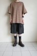 画像7: FOLL       wardrobe border tee・brown (7)