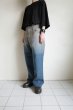 画像10: FOLL       gradation bleach&dyed wardrobe jeans・gray blue (10)