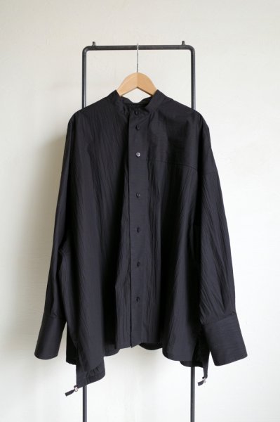 画像1: tactor        big gathered line shirt (1)