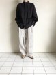 画像14: tactor        big gathered line shirt (14)