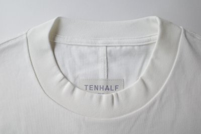 画像1: TENHALF       PROMISE T-SHIRT・WHITE