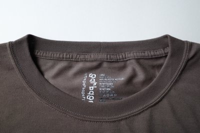 画像1:  GARBAGE      POCKET TEE (BIG PEACE)・C.GREY